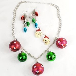 Christmas jewelry set